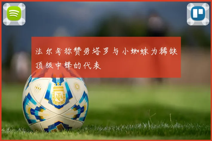 法尔考称赞劳塔罗与小蜘蛛为稀缺顶级中锋的代表